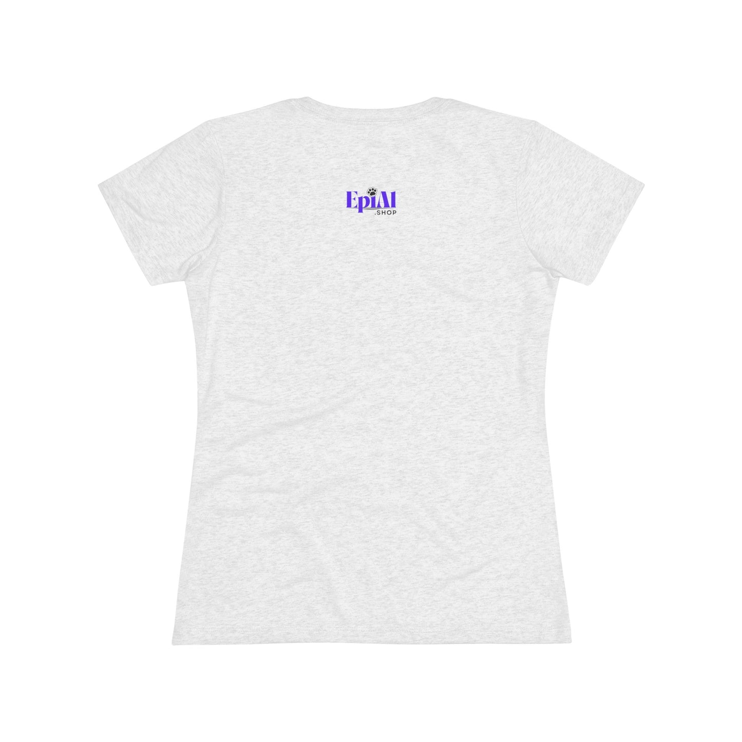 Woman and Cat Women's Triblend Tee - T - Shirt - Epileptic Al’s Shop