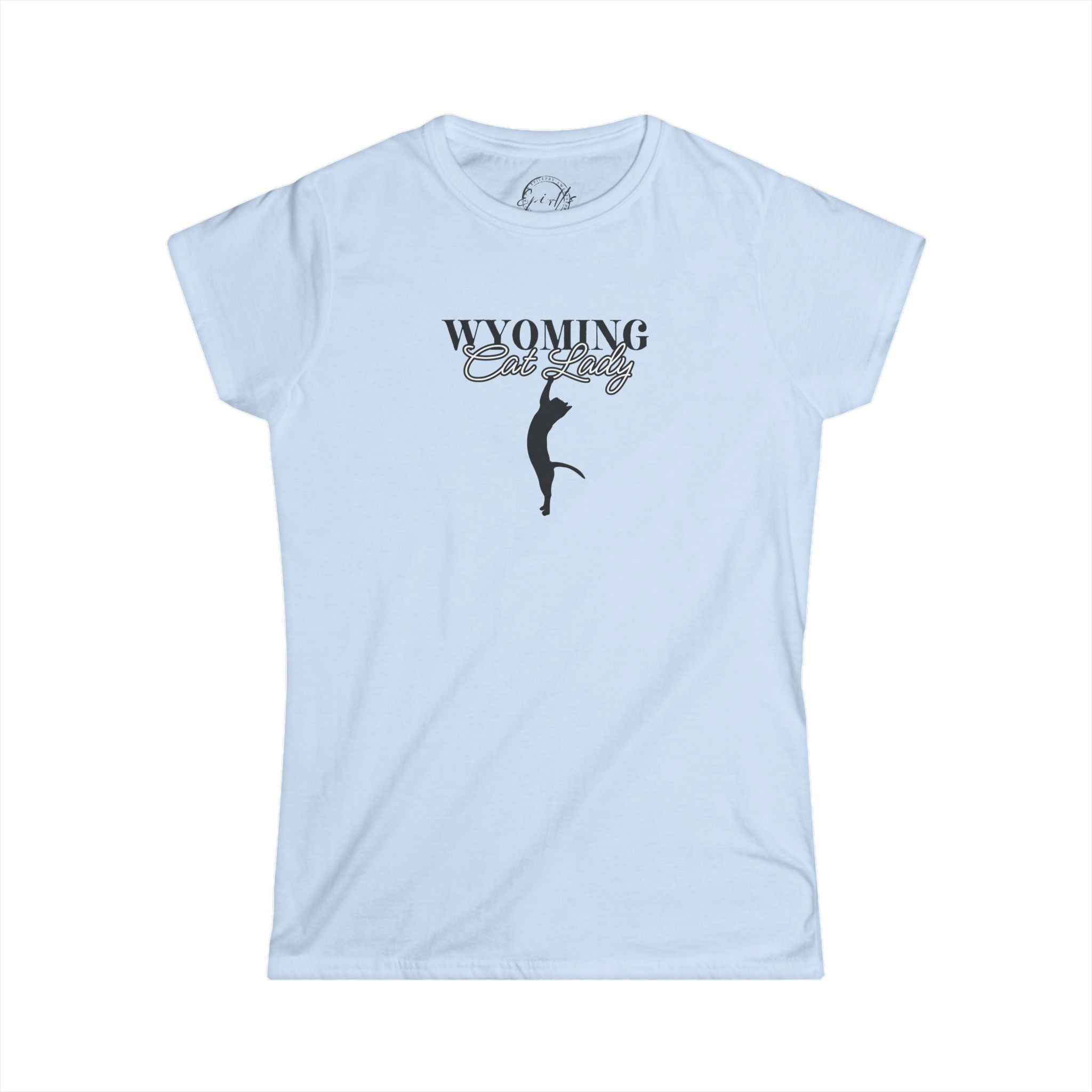 Wyoming Cat Lady Softstyle Tee - T - Shirt - EpiAl's Shop