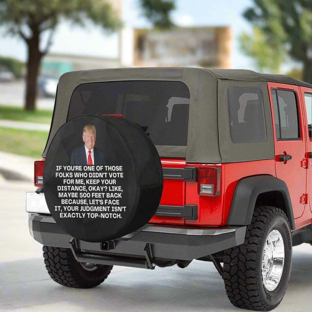 Trump 500 Feet Spare Tire Cover (Large)(17")