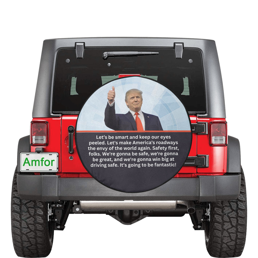 Trump Safe Spare Tire Cover (Large)(17")