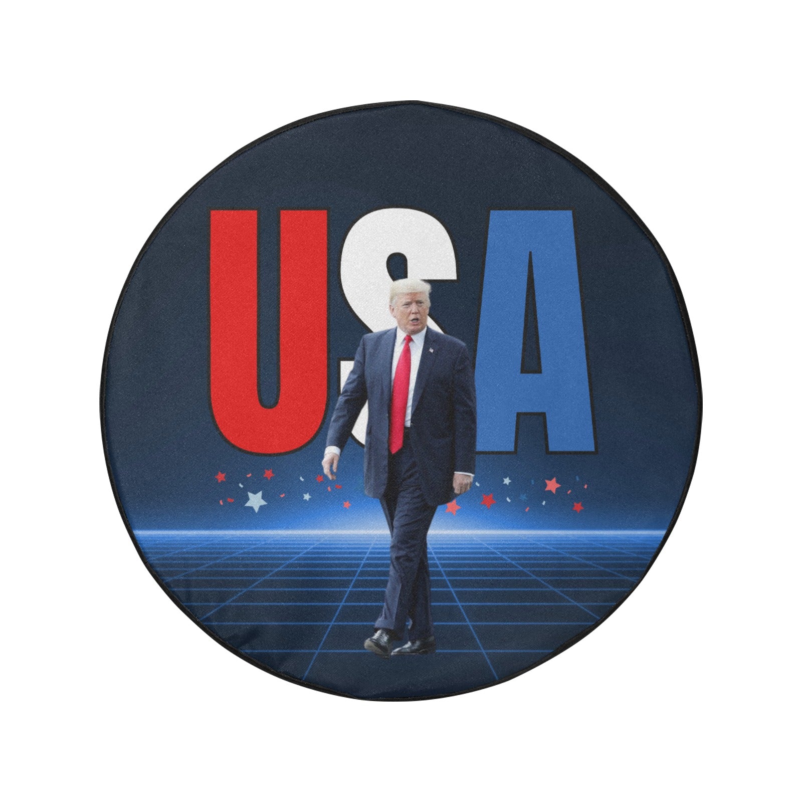 Trump USA Spare Tire Cover (Large)(17")