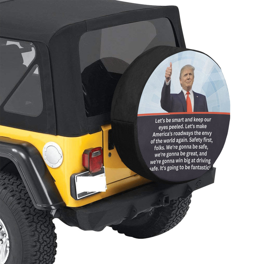 Trump Safe Spare Tire Cover (Medium)(16")
