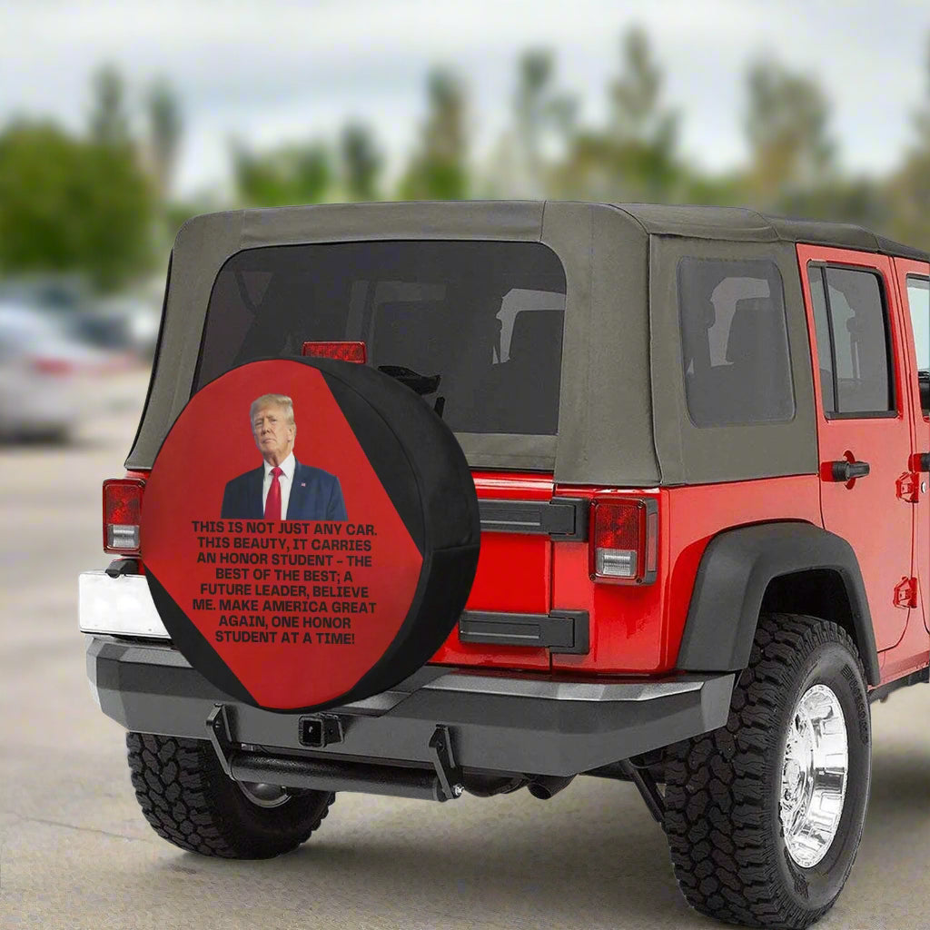 Trump Honor Student Spare Tire Cover (Small)(15")