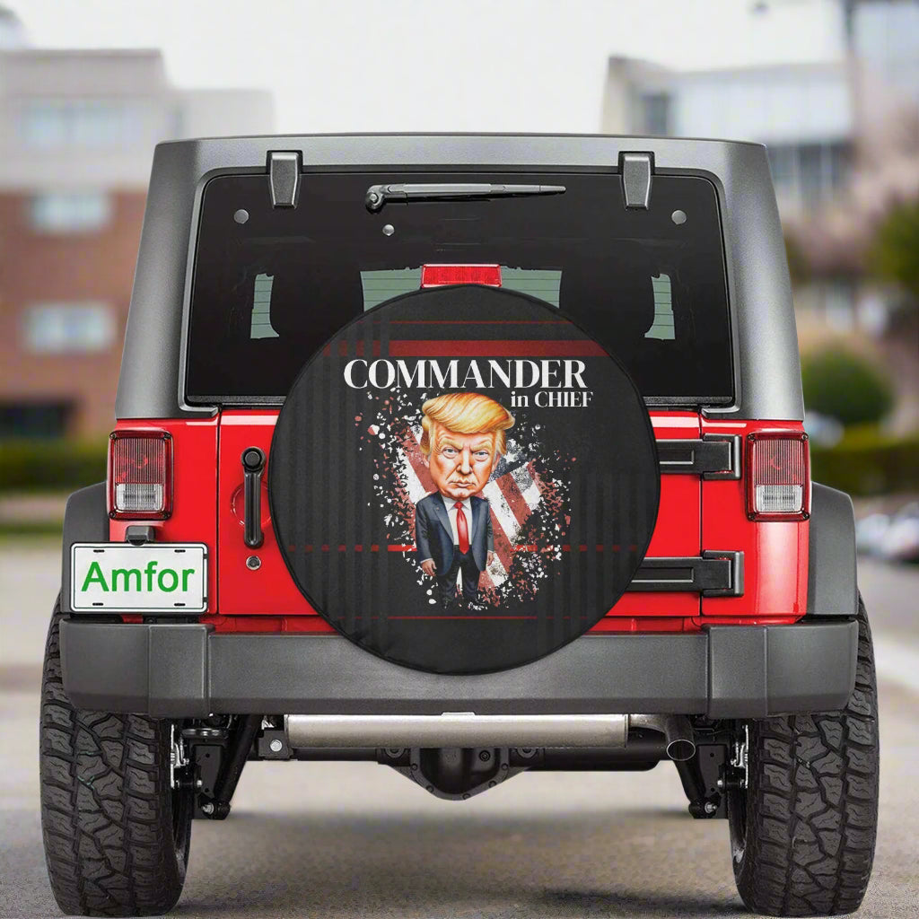 Commander in Chief Spare Tire Cover (Medium)(16")