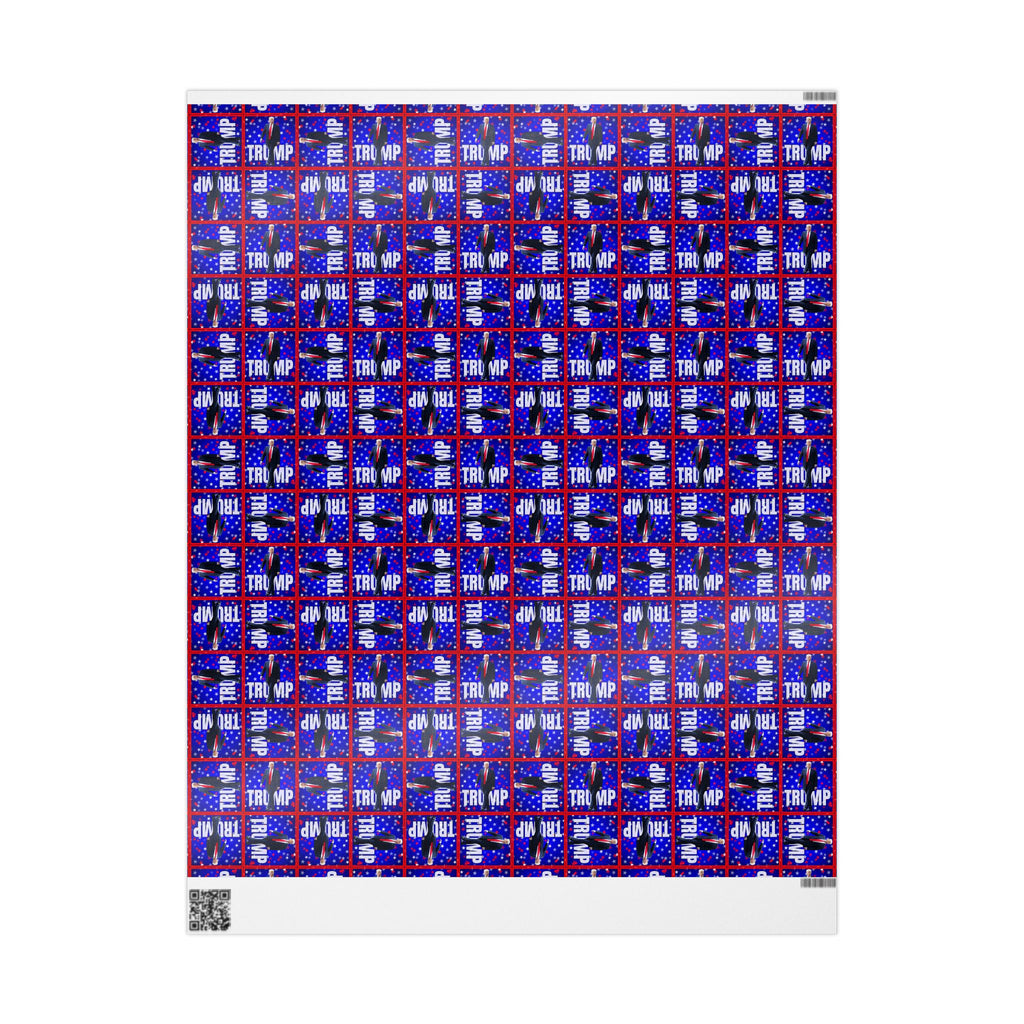 All Occasion Trump Themed Wrapping Paper