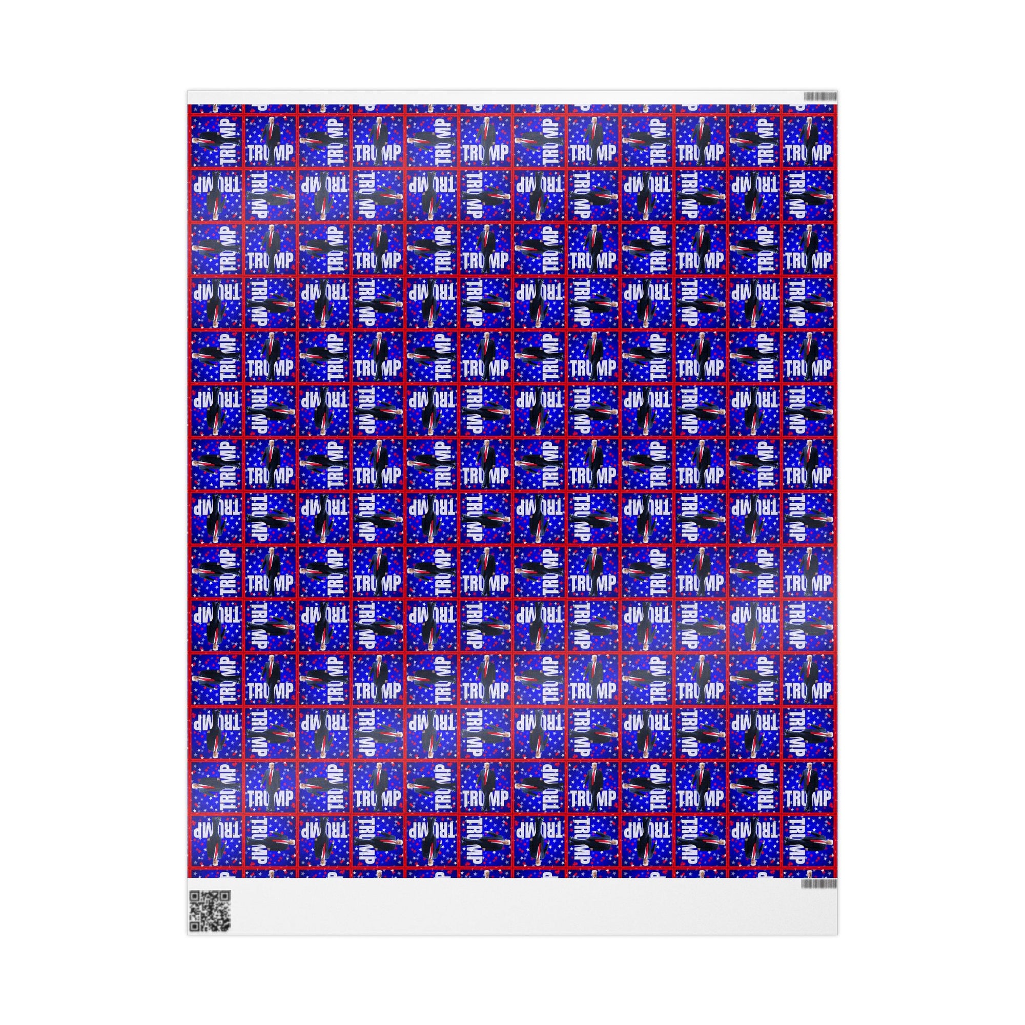 All Occasion Trump Themed Wrapping Paper