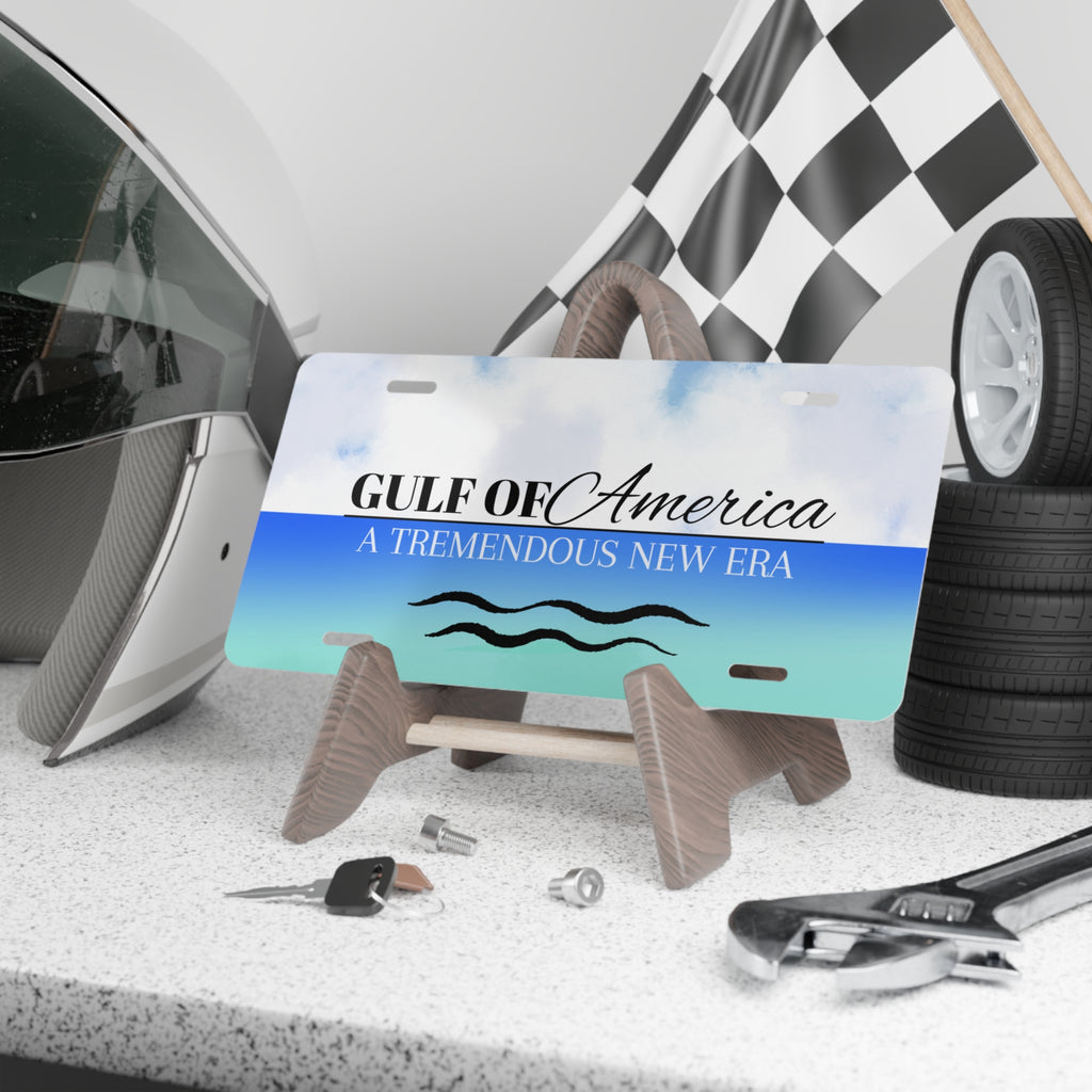 American Gulf Tremendous New Age Vanity Plate