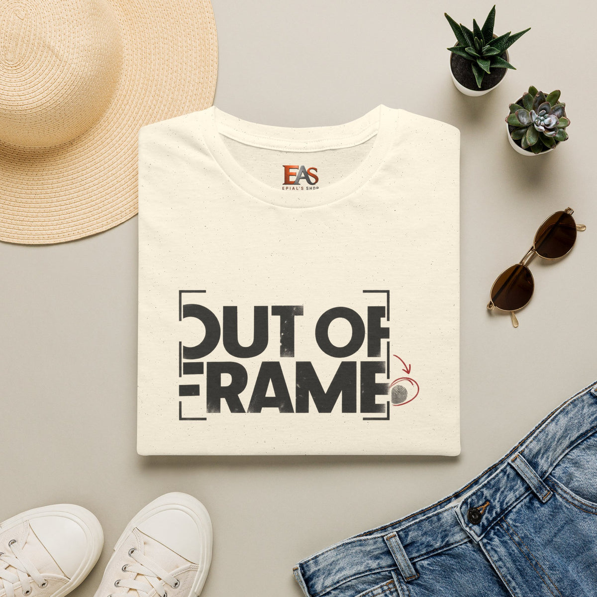 Out of Frame True Crime T-Shirt | Hidden Clue Graphic Tee
