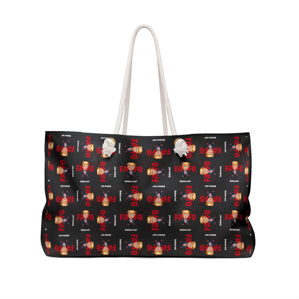 Trump FAFO Chic Weekender Bag