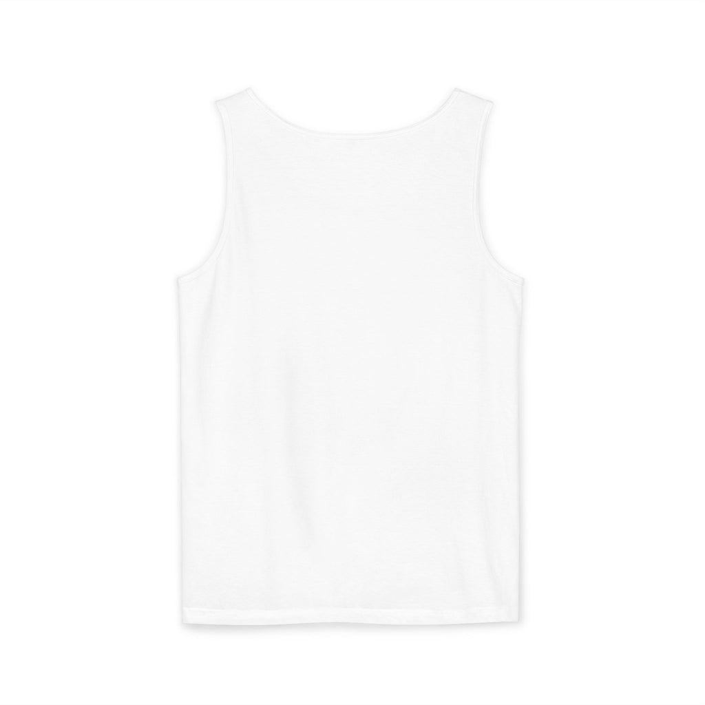 Whimsical Mushroom Cottage Women’s Garment-Dyed Tank Top