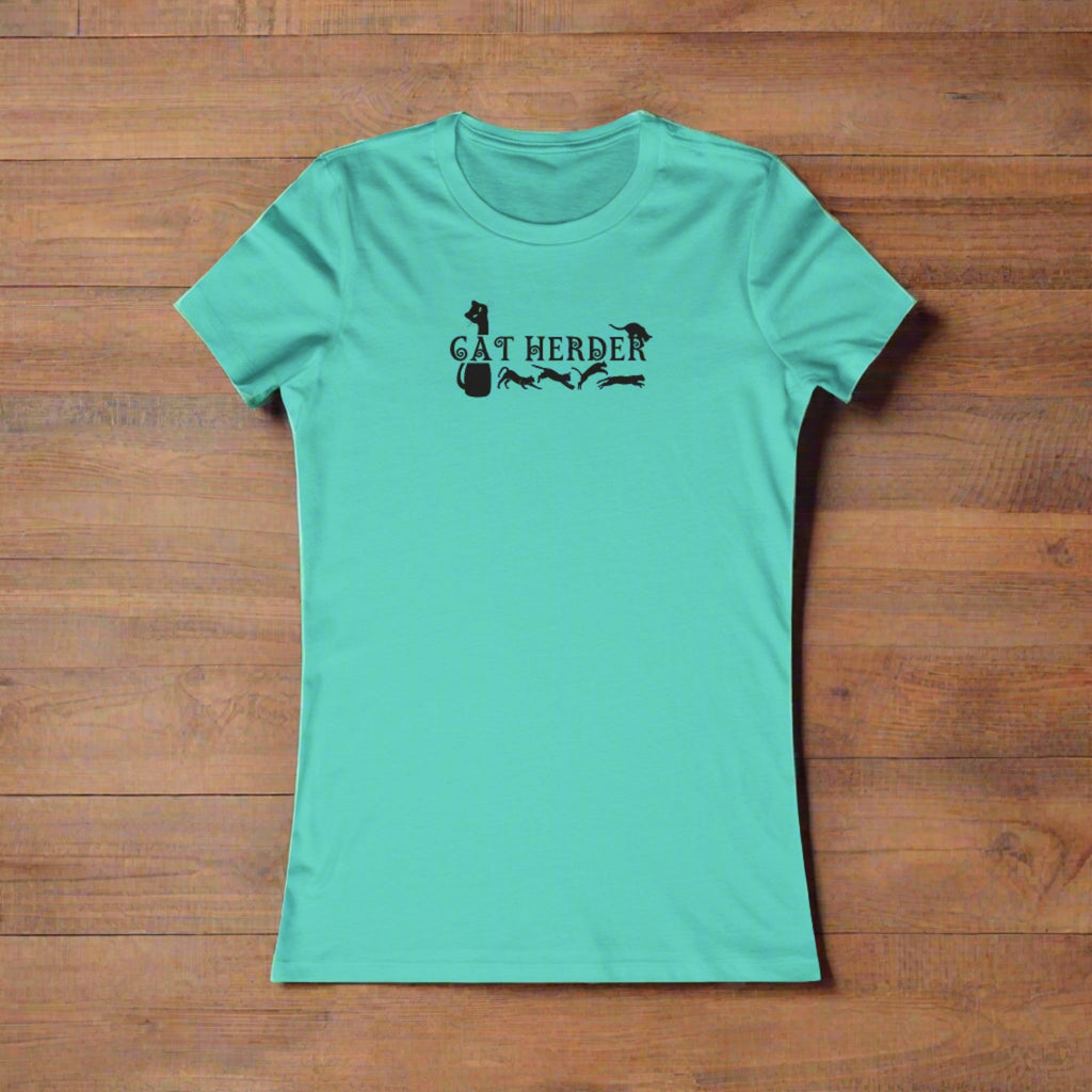 Cat Herder Women's Favorite Tee - T - Shirt - Epileptic Al’s Shop