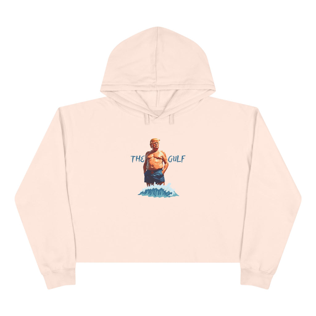 Trump's Gulf Crop Hoodie - Gift for Ocean Lovers