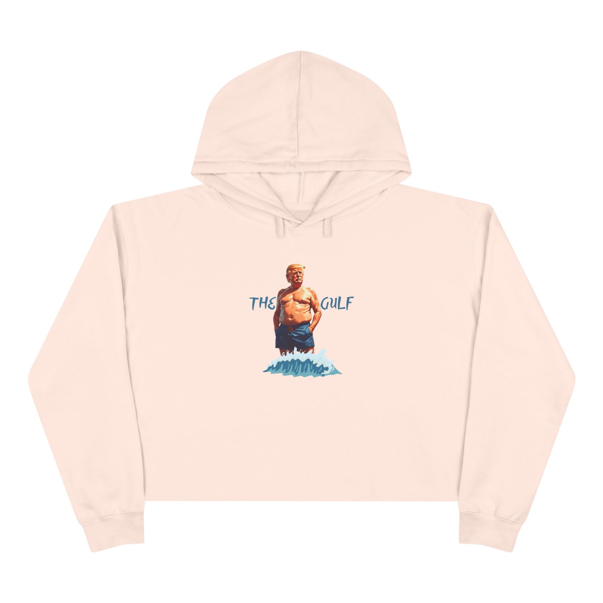 Trump's Gulf Crop Hoodie - Gift for Ocean Lovers
