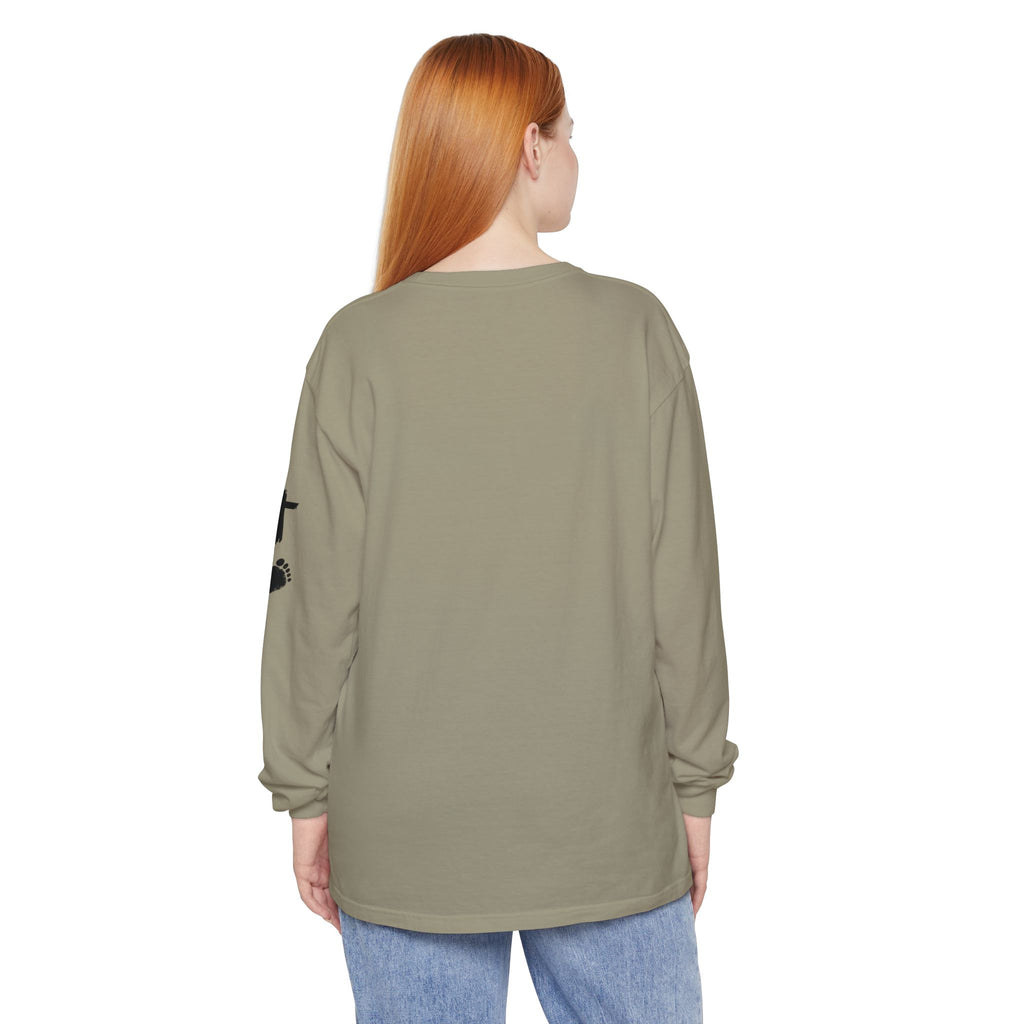 Jesus Loves You. Bigfoot’s Undecided. Long Sleeve Shirt