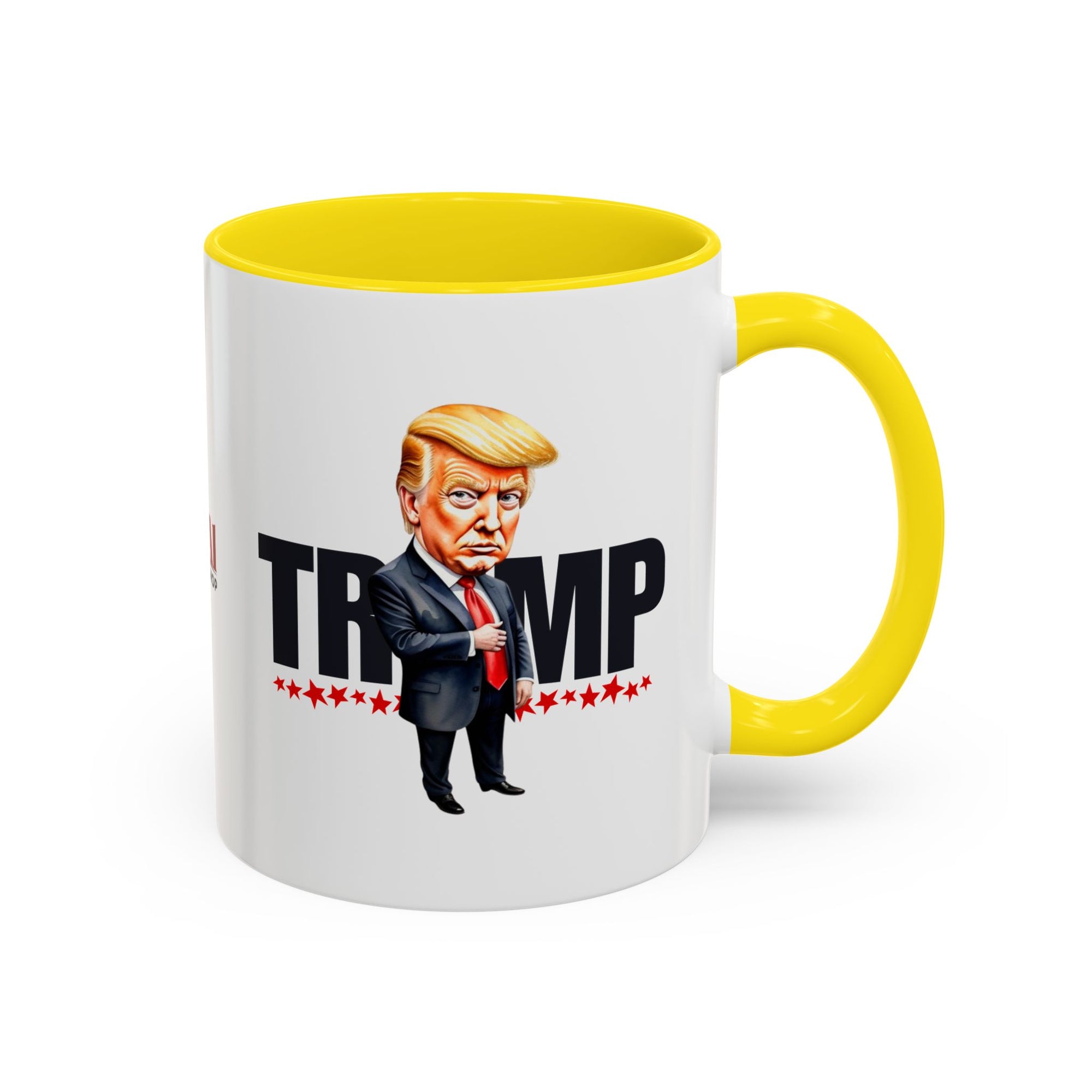 Trump Accent Coffee Mug - 11oz & 15oz, Bold Statement Mugs for Political Enthusiasts