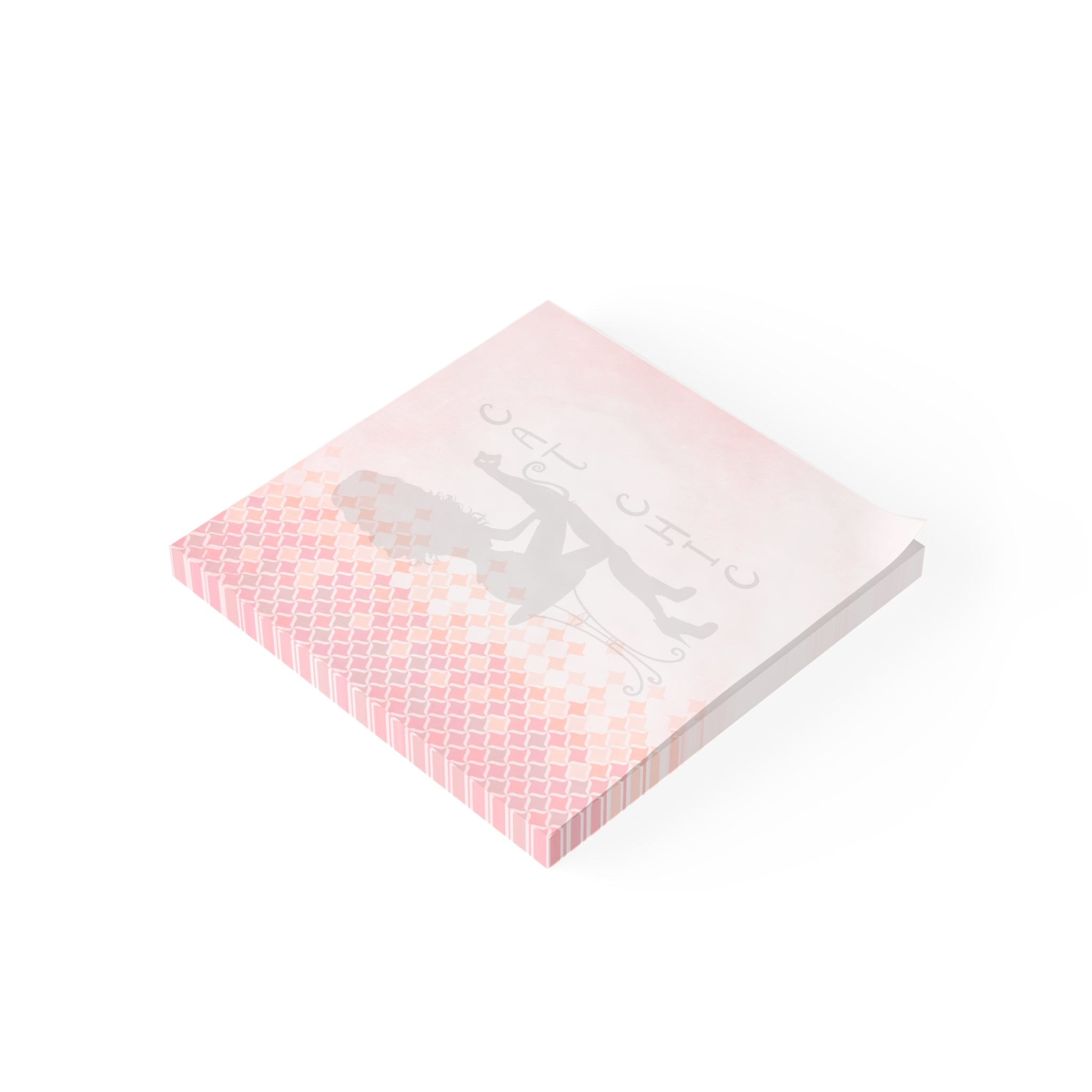 Photo depicting the ​Cat Chic Post-it® Note Pads from EpiAl's Shop.
