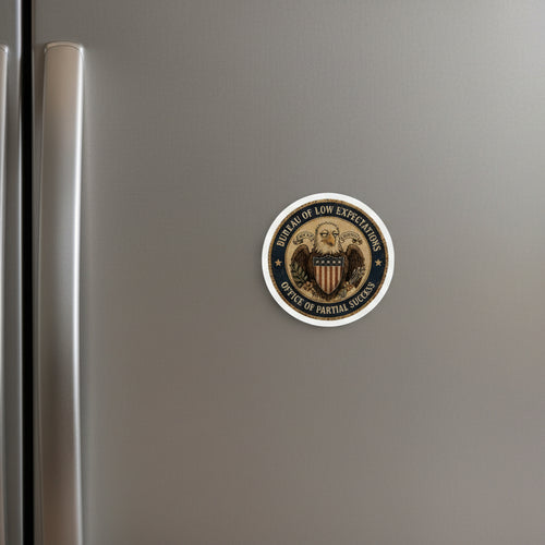 Bureau of Low Expectations Magnet | Office of Partial Success