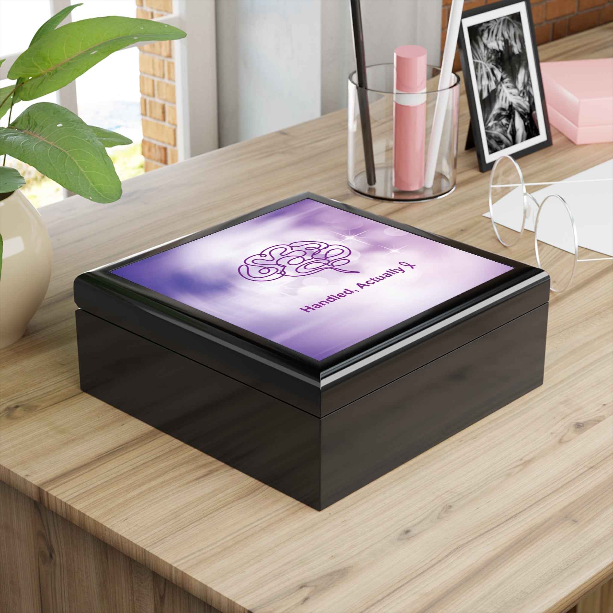Handled, Actually – Epilepsy Awareness Jewelry Box