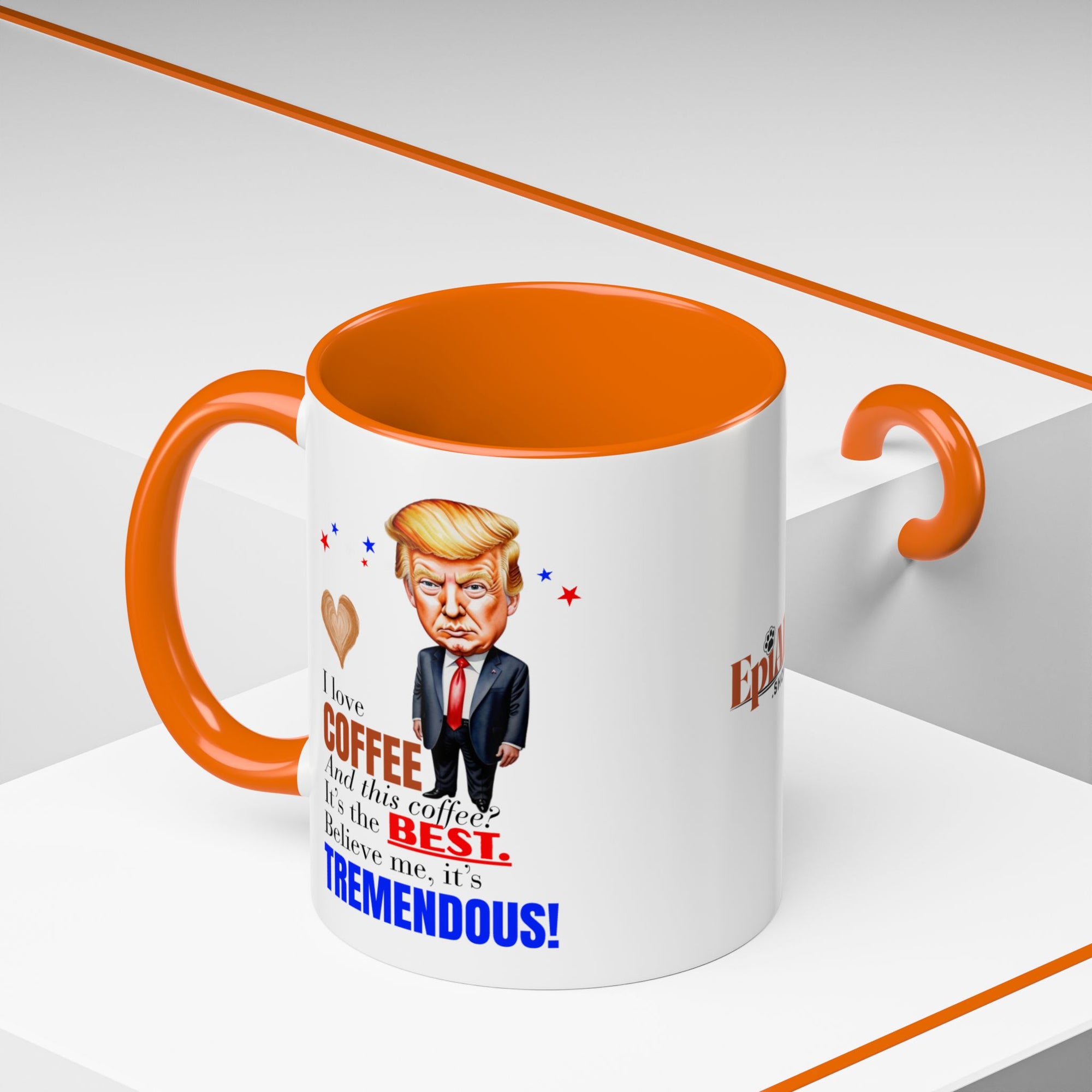 Trump-Themed Accent Coffee Mug