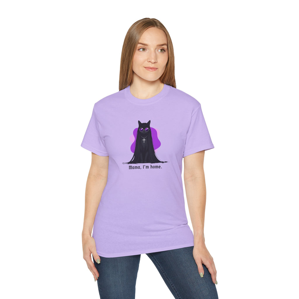 Mama I'm Home Ozzy Cat Graphic Tee