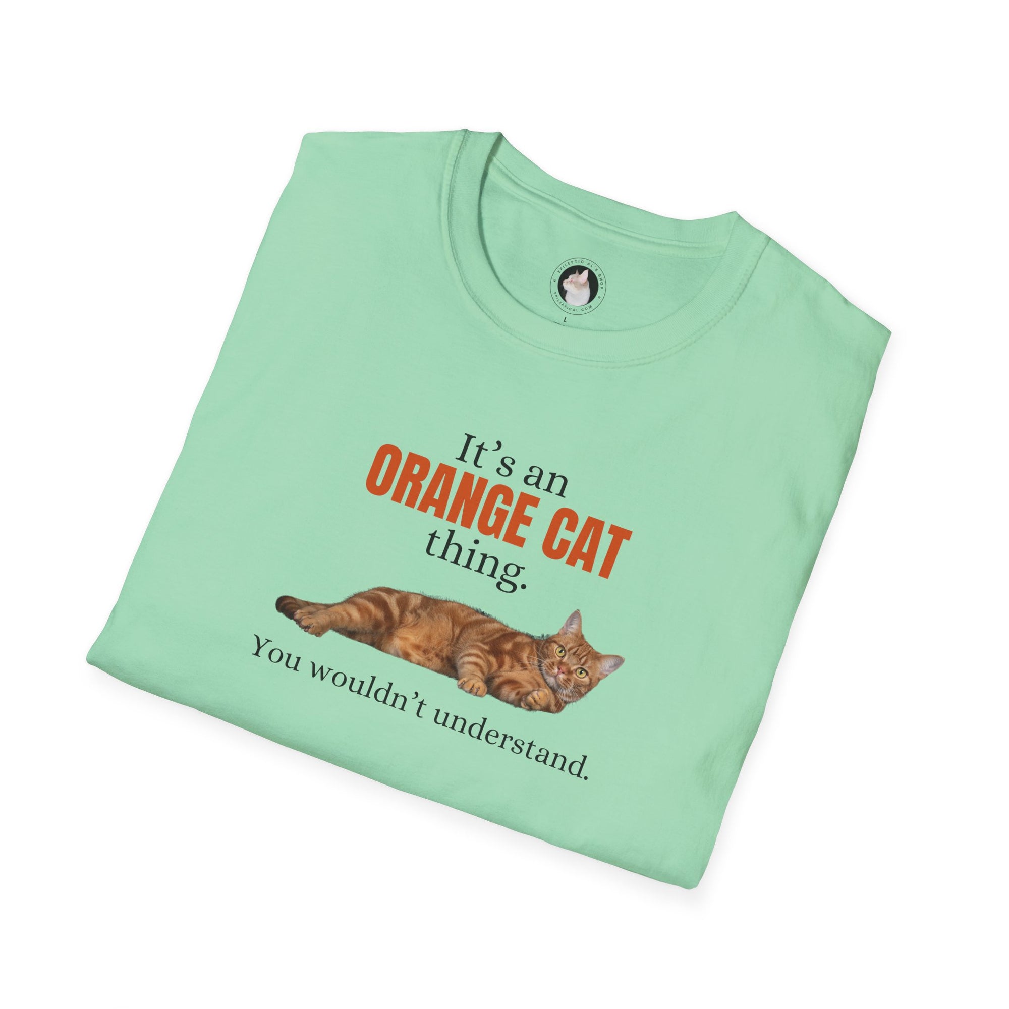 It's an Orange Cat Thing Unisex Softstyle T-Shirt