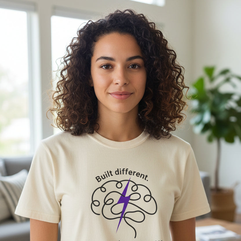 Built Different Premium Unisex Cotton T-Shirt | Soft, Lightweight Everyday Tee