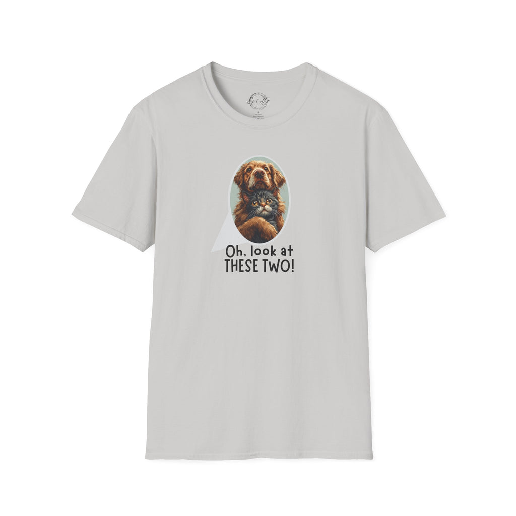 Oh Look at These Two! Unisex Softstyle T-Shirt
