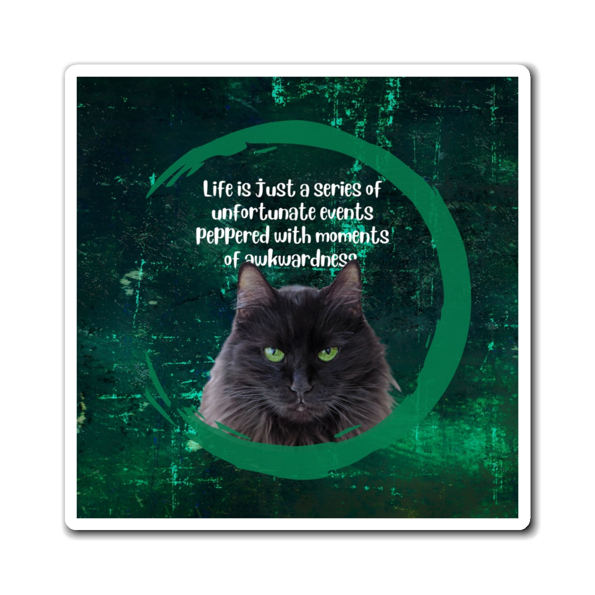 Photo depicting the ​Awkwardness Magnets from EpiAl's Shop.