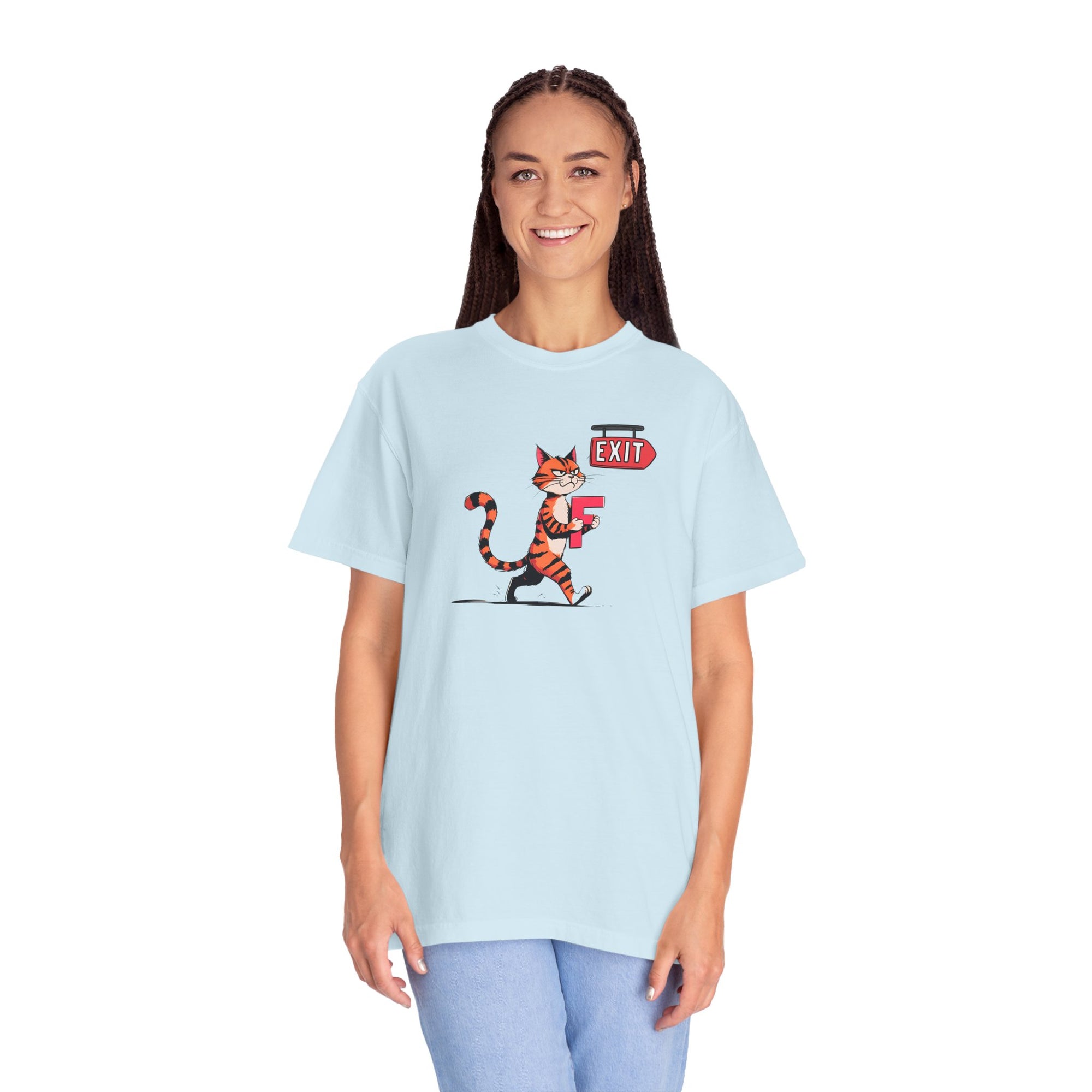 Getting the F Outta Here Unisex Garment-Dyed T-shirt