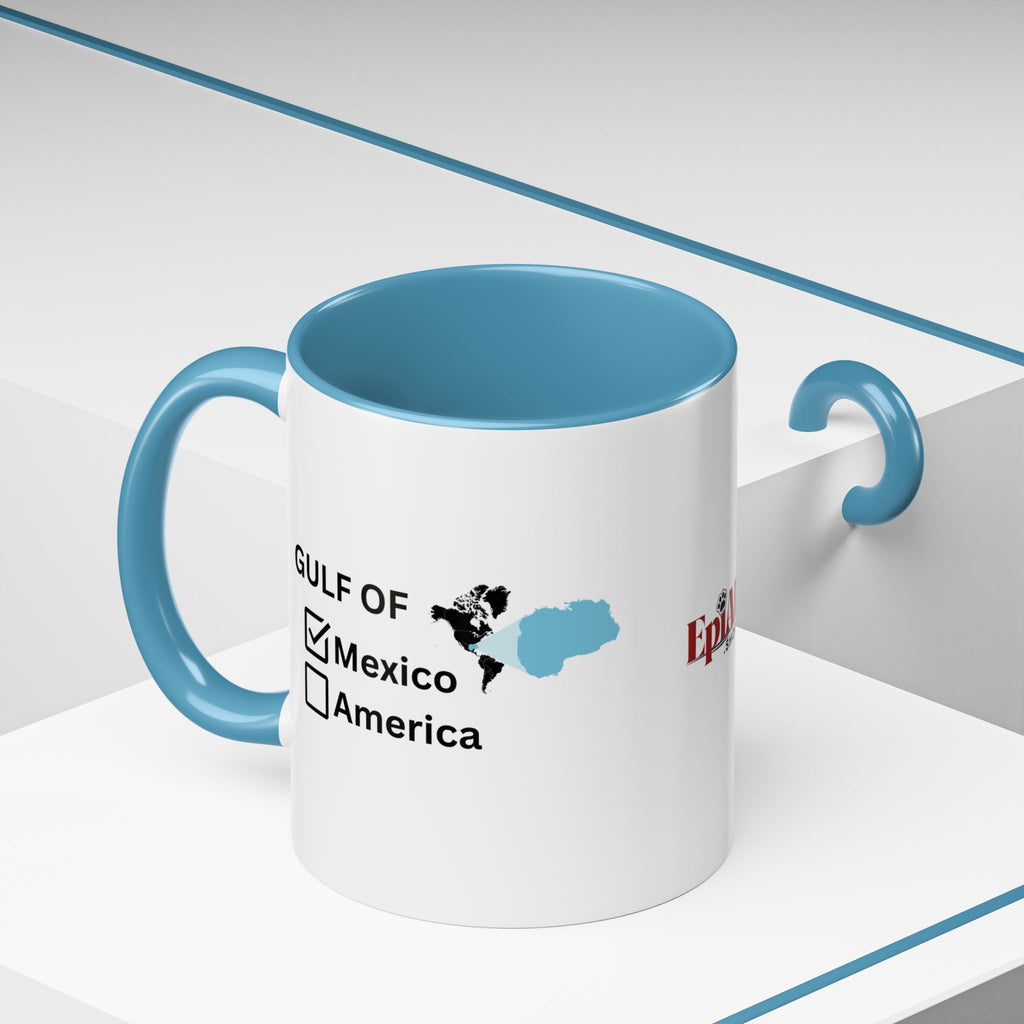 Gulf of Mexico Checkbox Accent Coffee Mug
