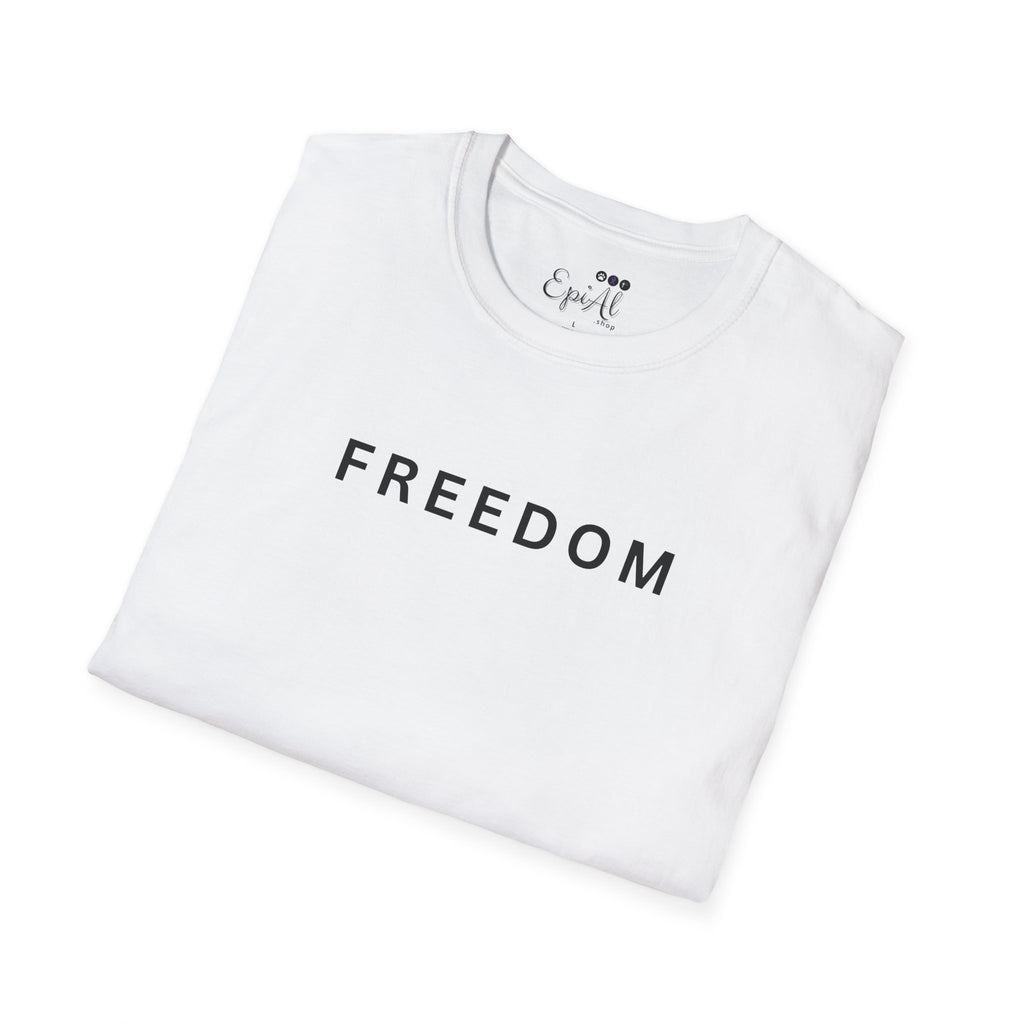 Freedom Unisex Softstyle T-Shirt, Inspirational Apparel
