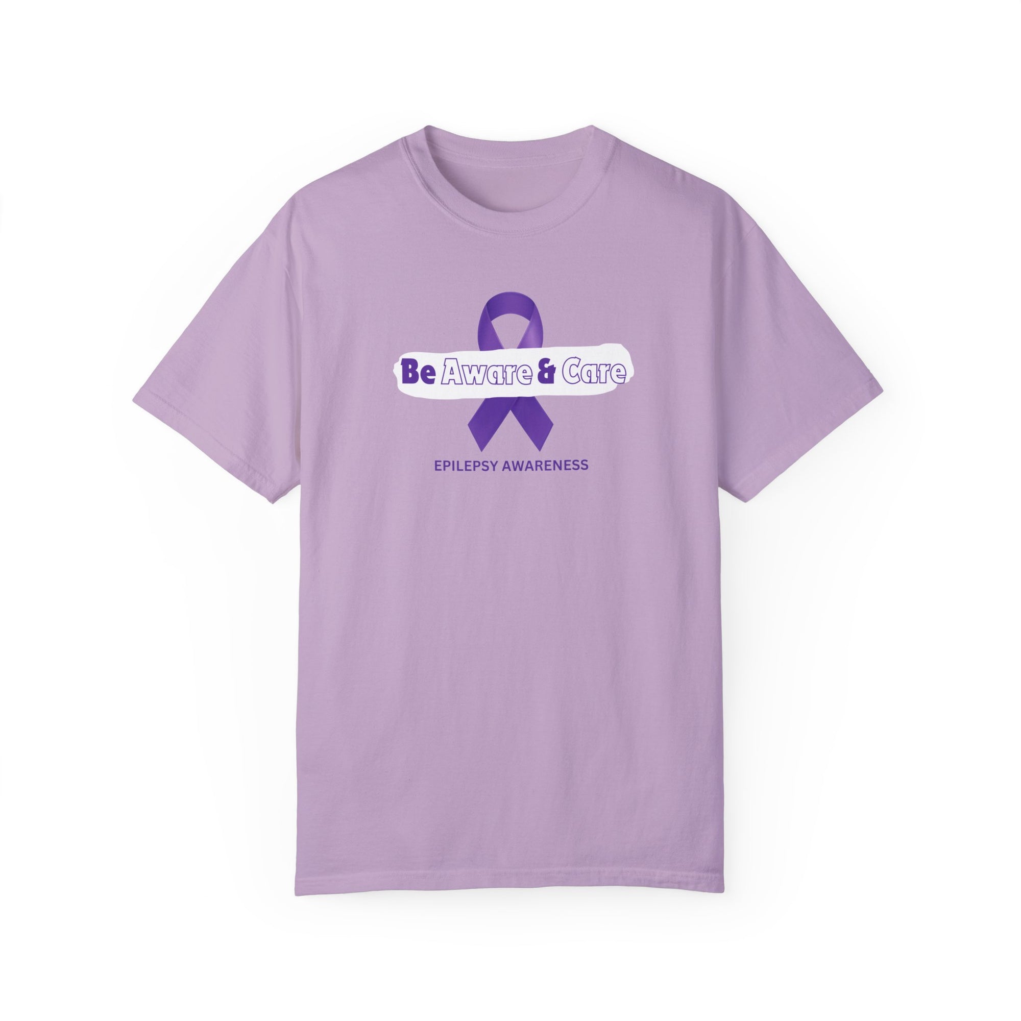 Be Aware Unisex Garment - Dyed T - shirt - T - Shirt - Epileptic Al’s Shop