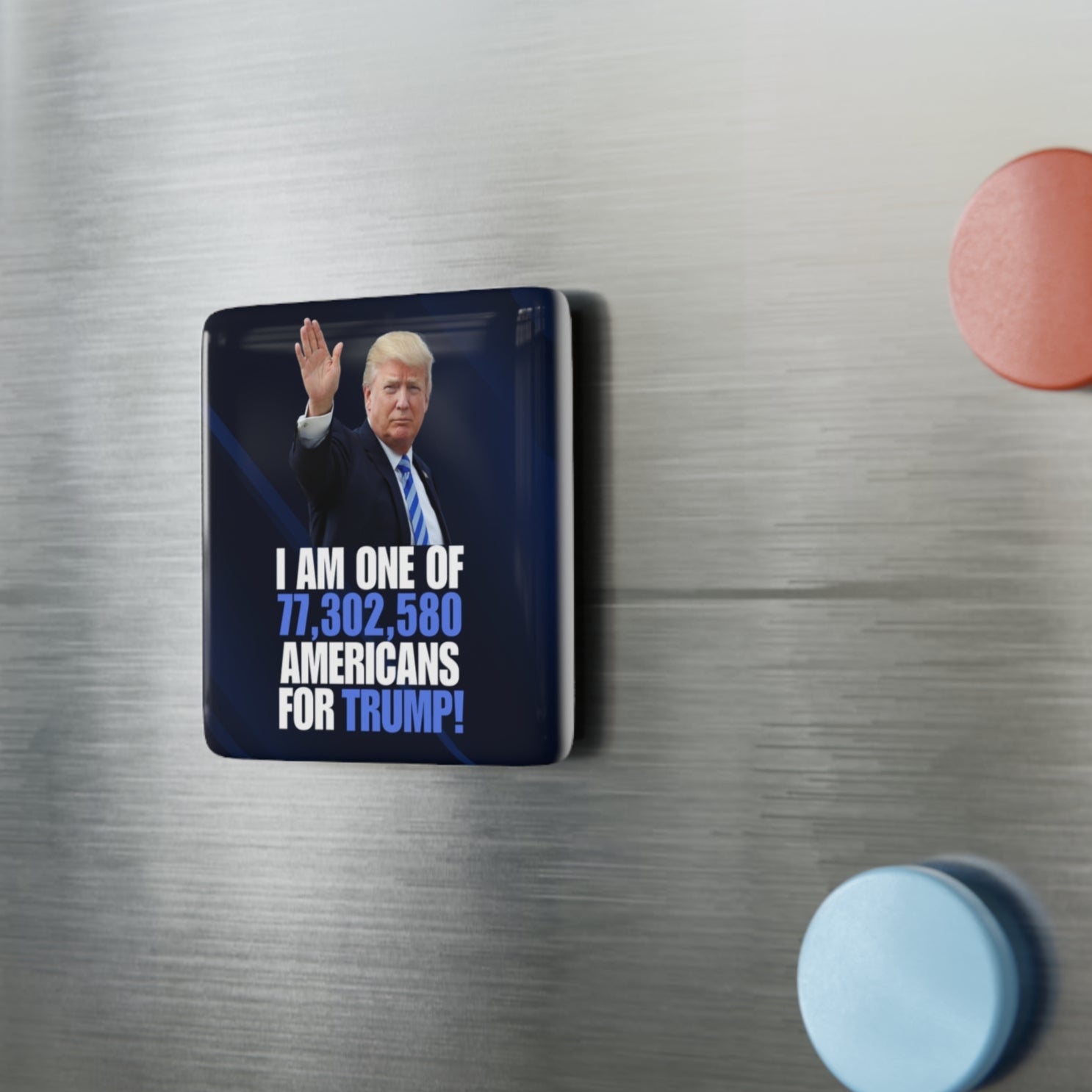 Trump Supporter Magnet: Americans For Trump Printify