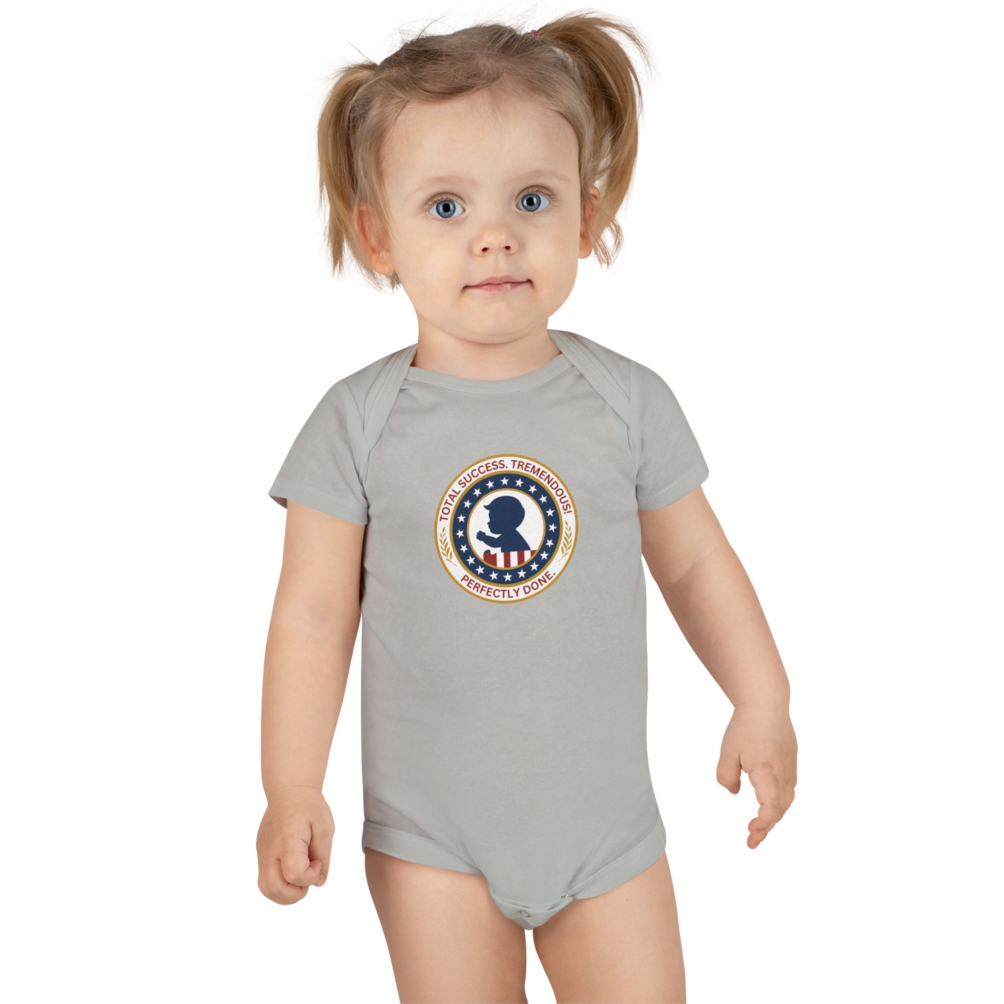 Total Success Baby Bodysuit – Political Parody Edition