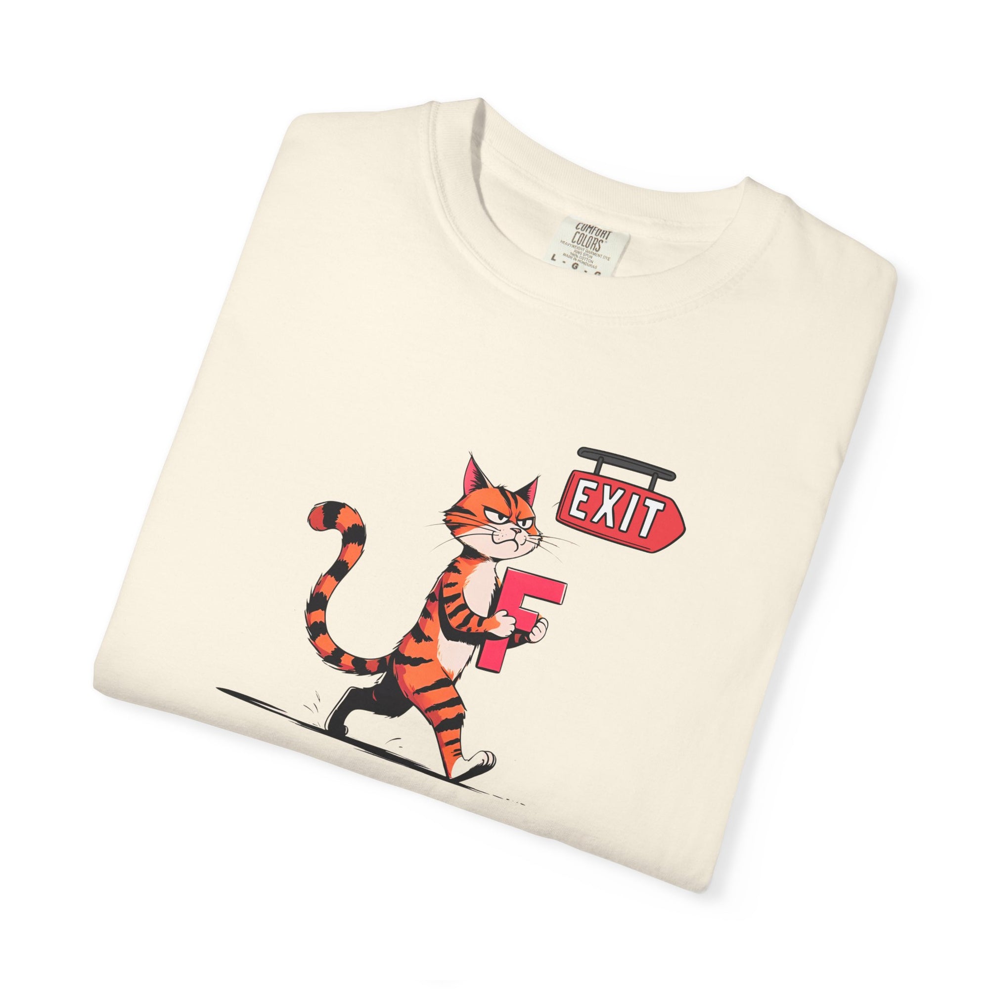 Getting the F Outta Here Unisex Garment-Dyed T-shirt