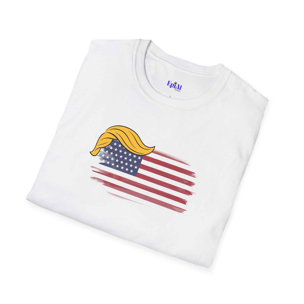 Swoop & Stripes Parody Tee – Unisex Soft Cotton T-Shirt