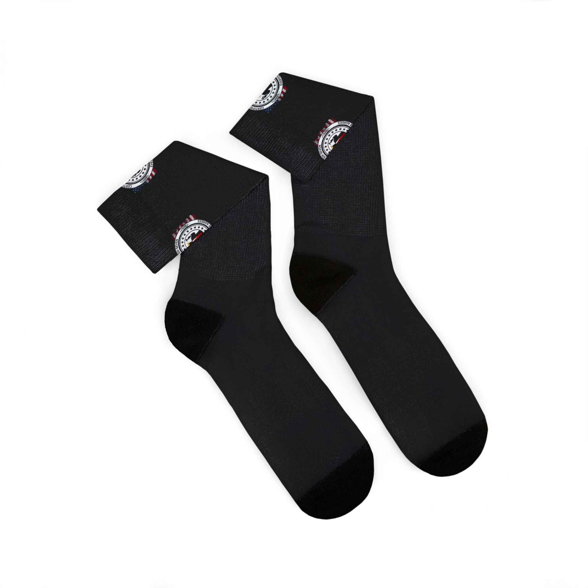 Believe Me Political Parody Crew Socks – 67 Edition