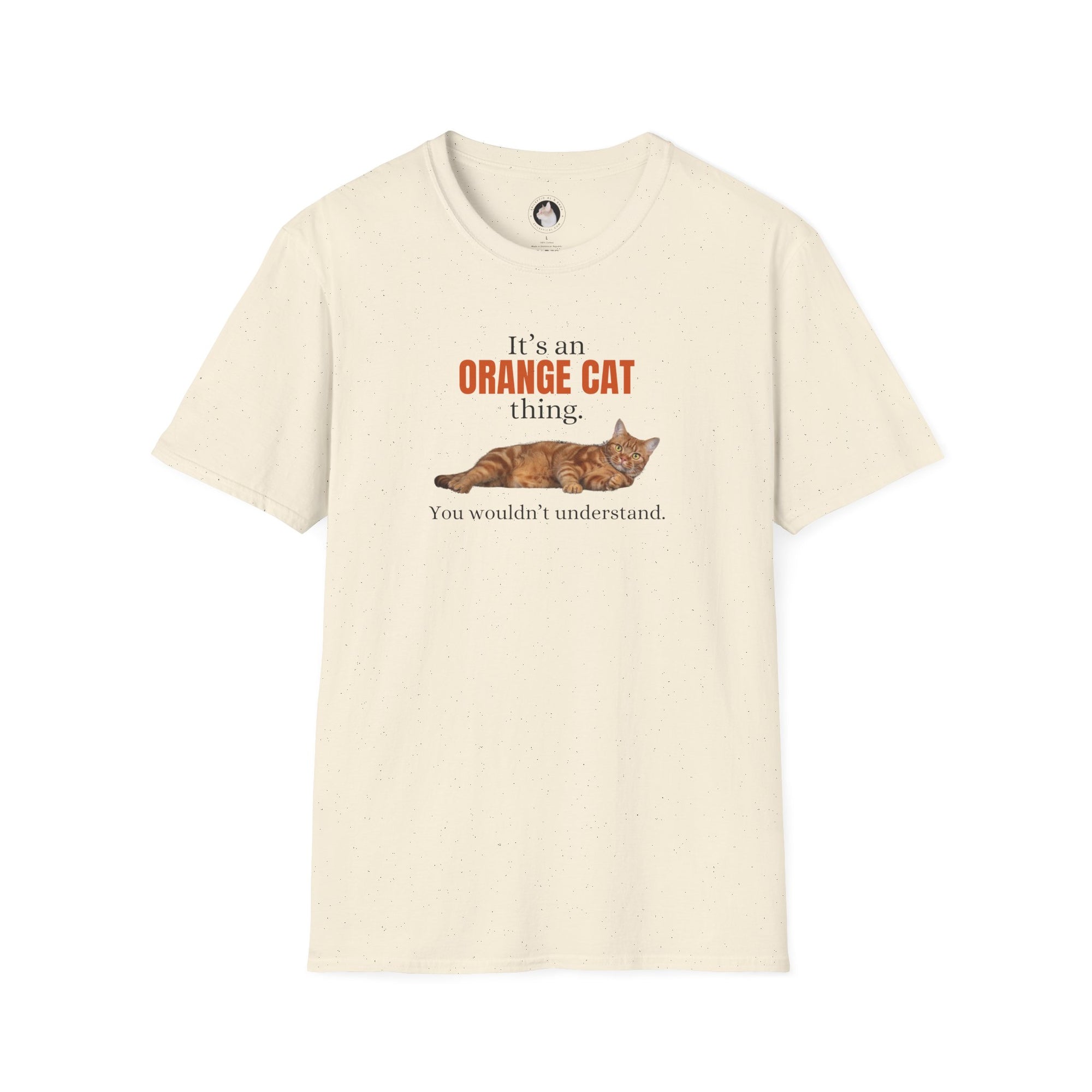 It's an Orange Cat Thing Unisex Softstyle T-Shirt