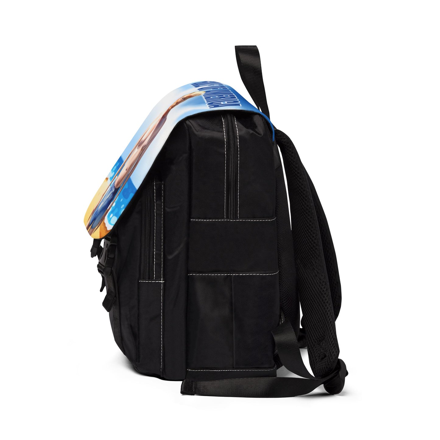 Quirky Beach Shoulder Backpack - Gulf of America Design