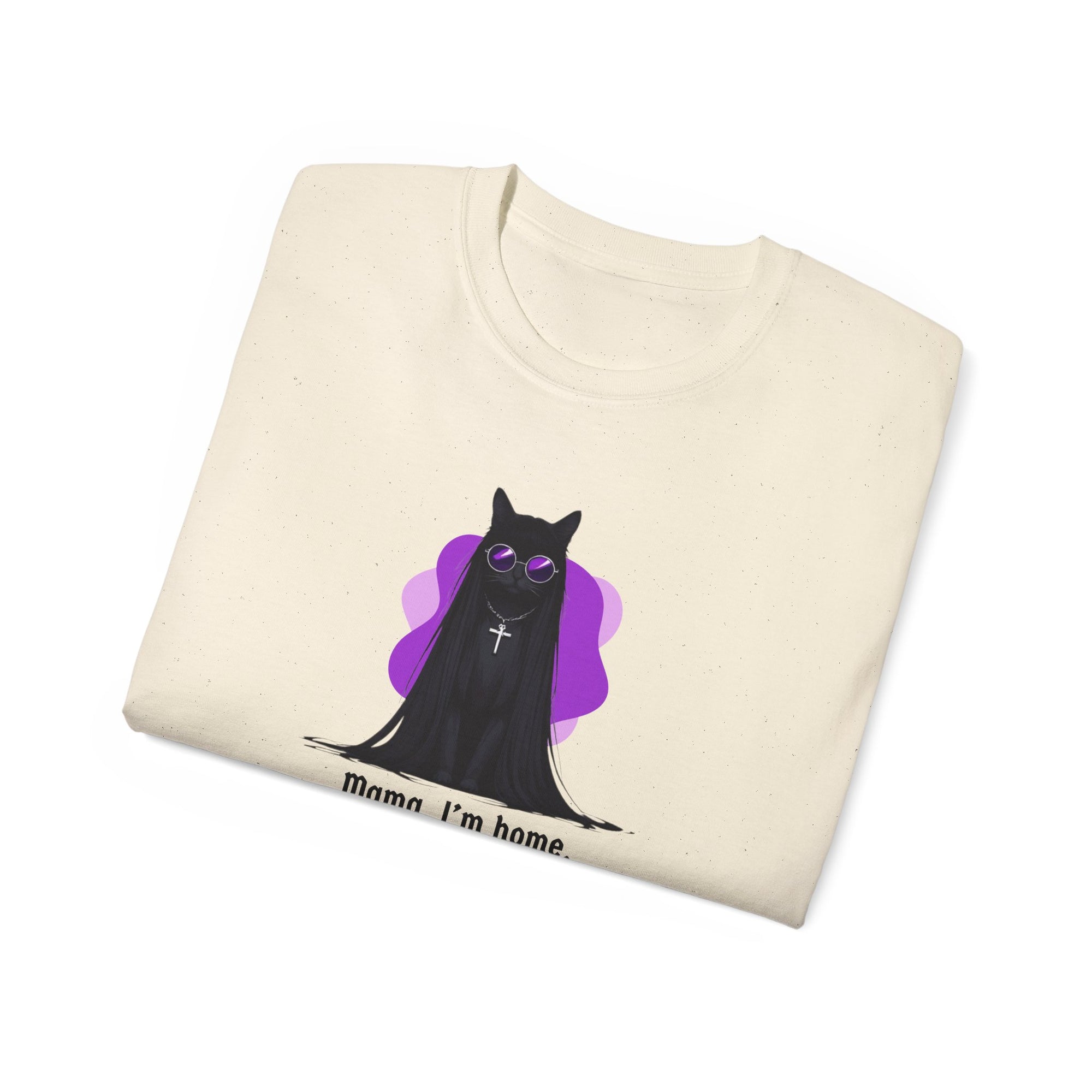 Mama I'm Home Ozzy Cat Graphic Tee
