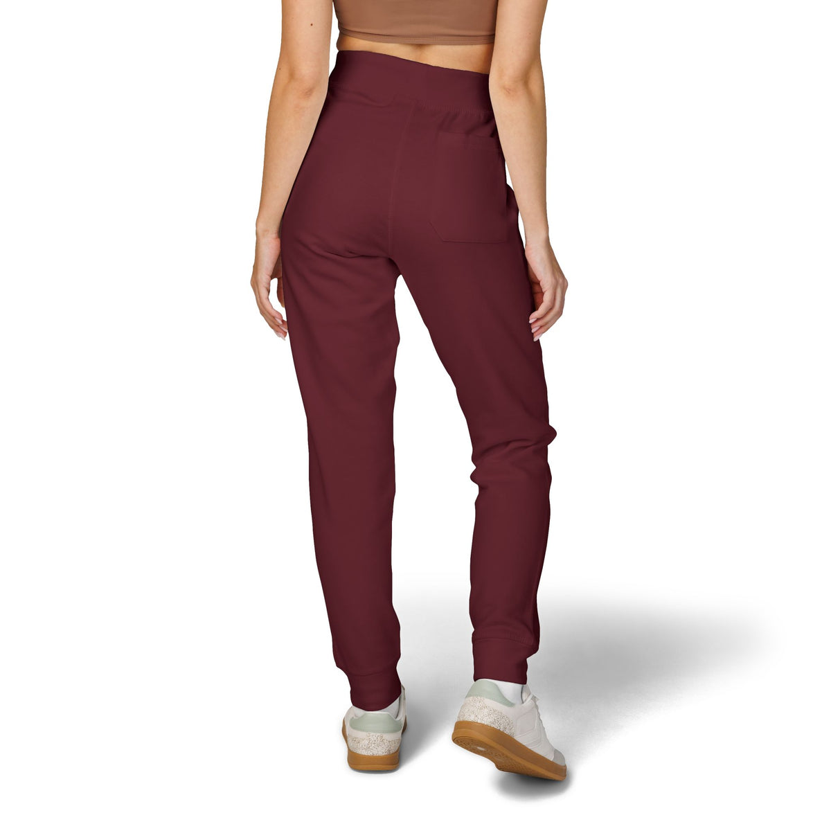 Lap of Management Embroidered Cat Fleece Joggers