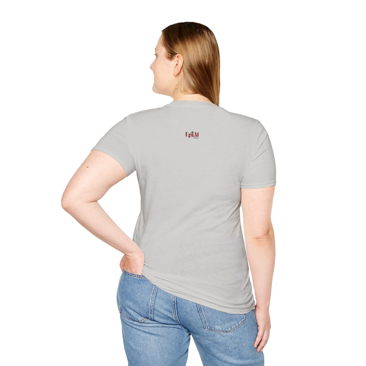 Playful Cat Graphic T-Shirt – Unisex Softstyle Tee for Cat Lovers