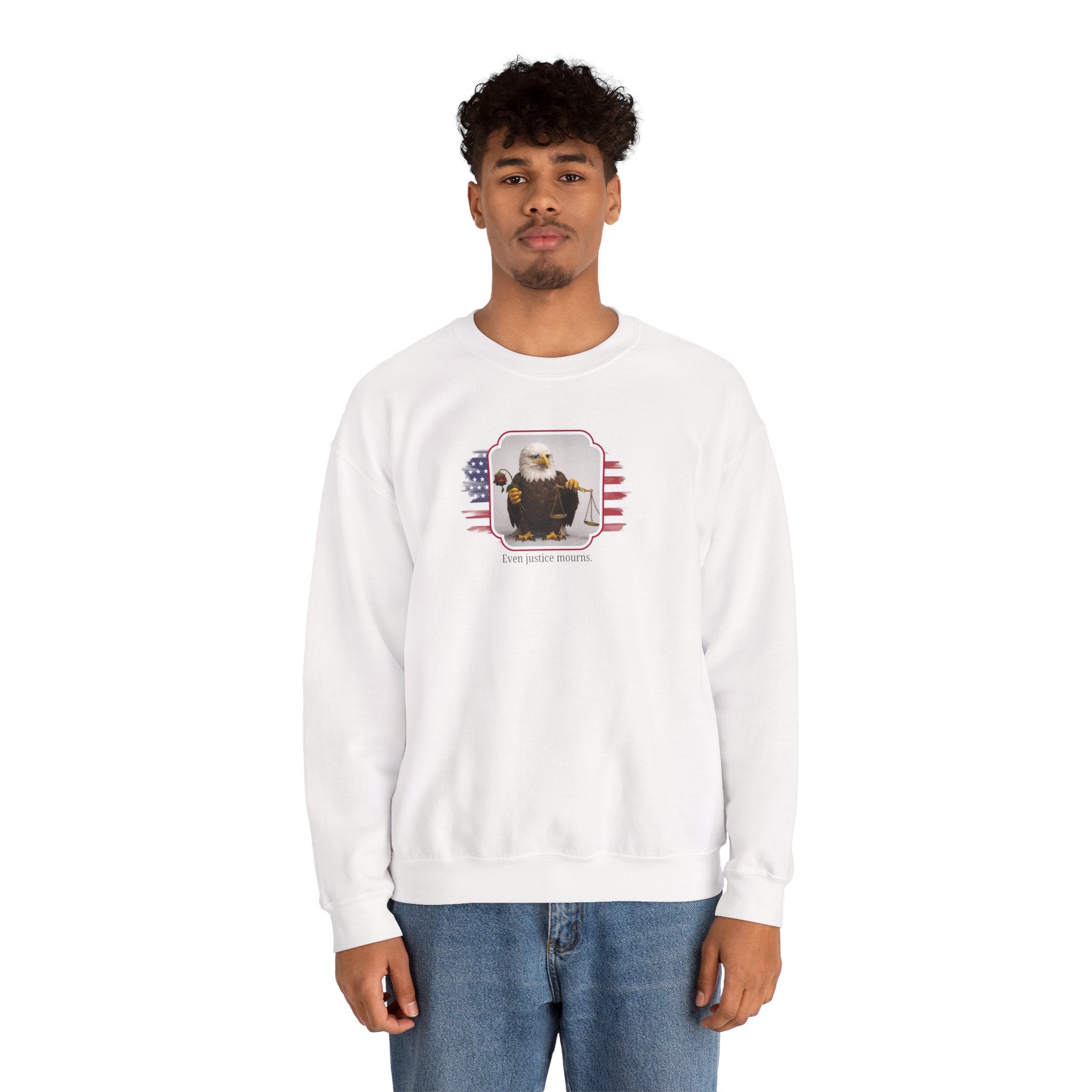 Even Justice Mourns Political Parody Sweatshirt