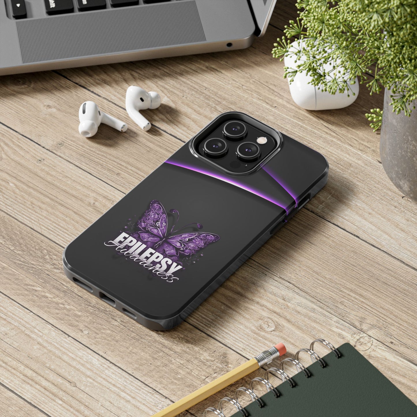 Epilepsy Awareness Butterfly Tough Phone Cases
