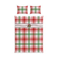 Merry, Bright & Slightly Trashy Christmas Bedding Set | Jimothy the Raccoon