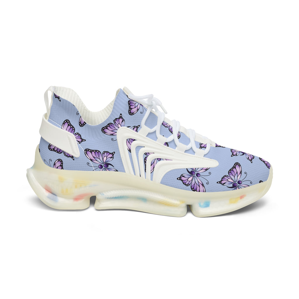 Women’s Semicolon Butterfly Sneakers | Suicide Awareness Shoes