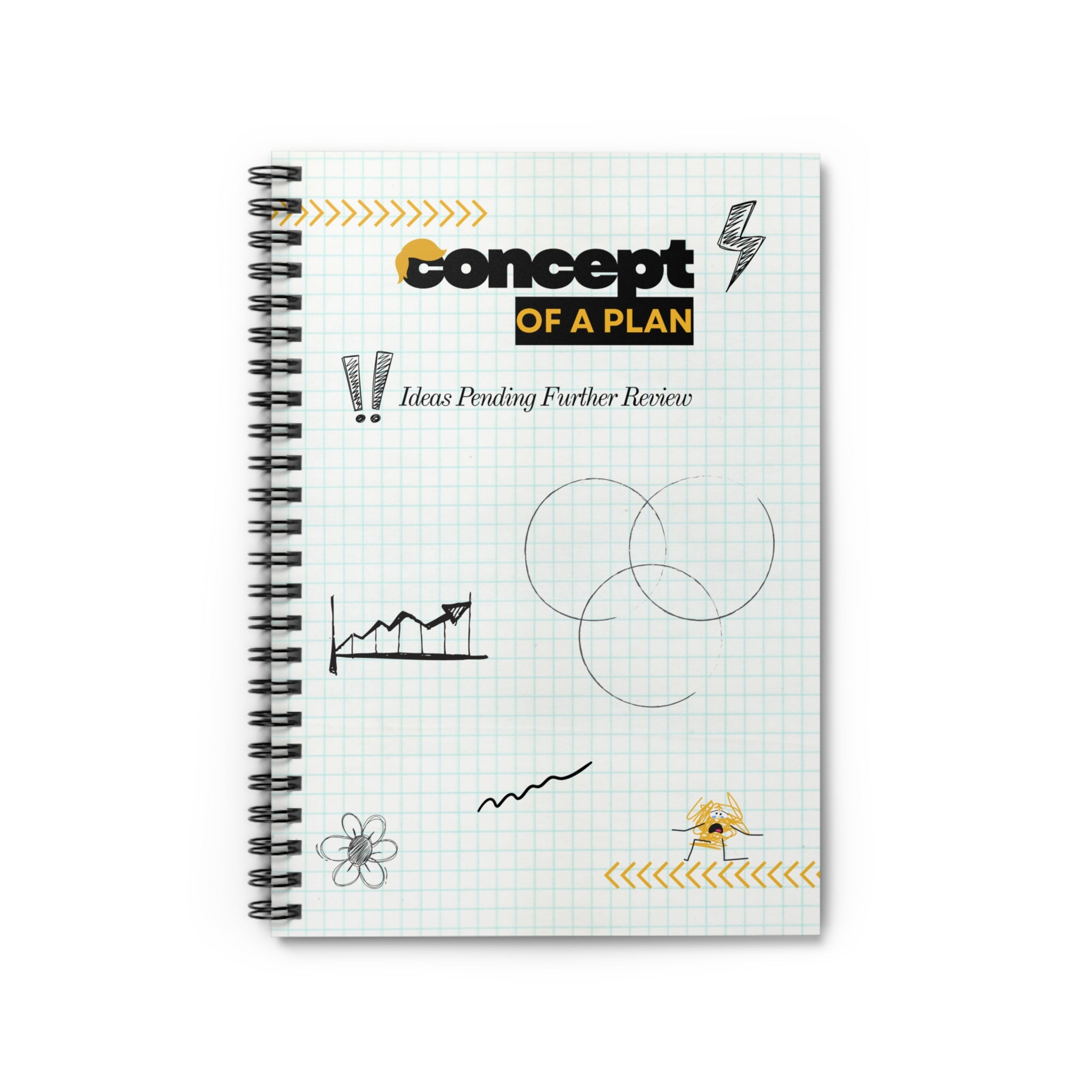 Concept of a Plan – Spiral Notebook