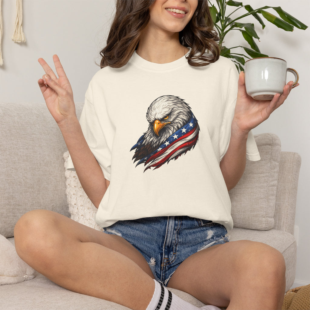 Eagle of Quiet Resolve Heavyweight T-Shirt