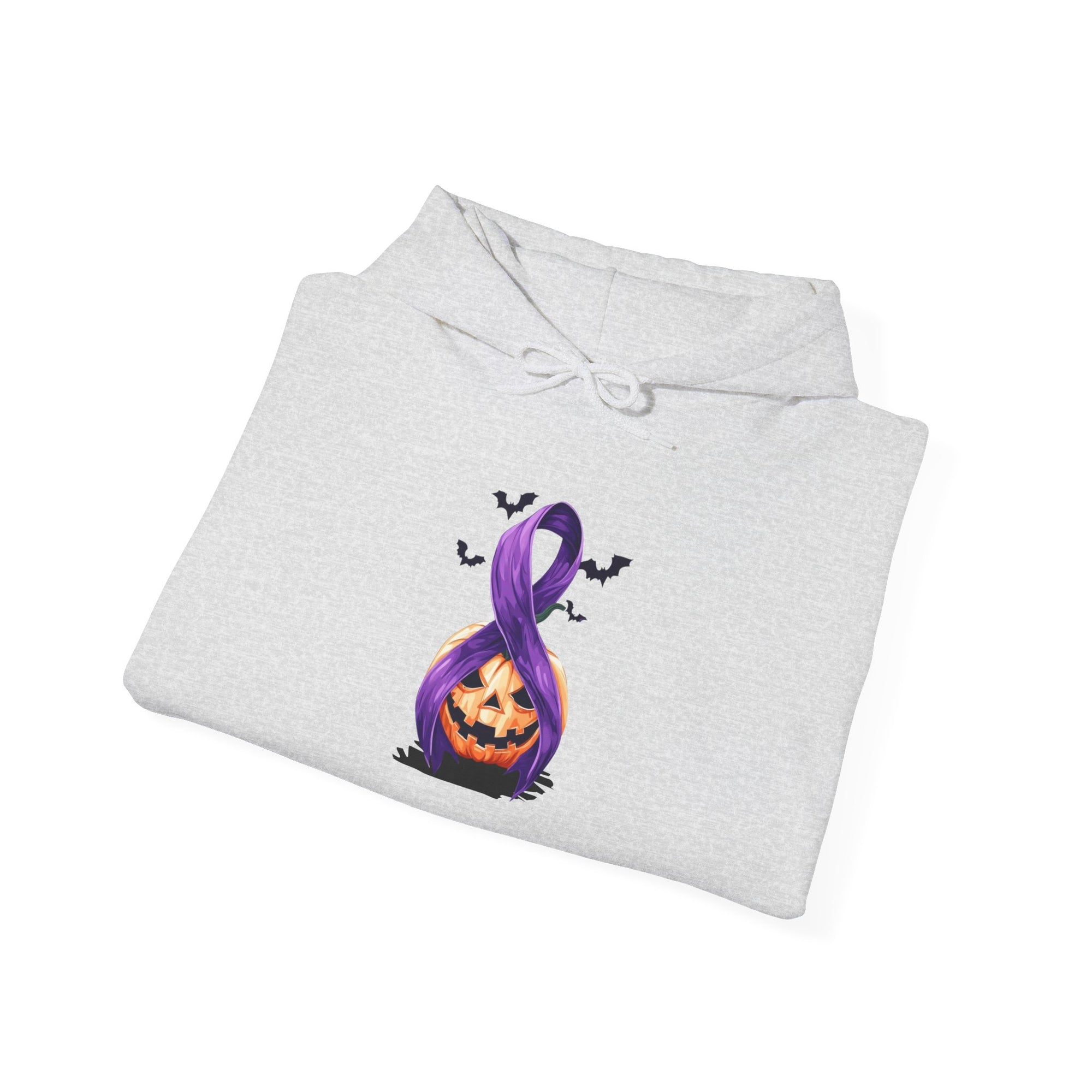Pumpkins & Purple Ribbons Hoodie