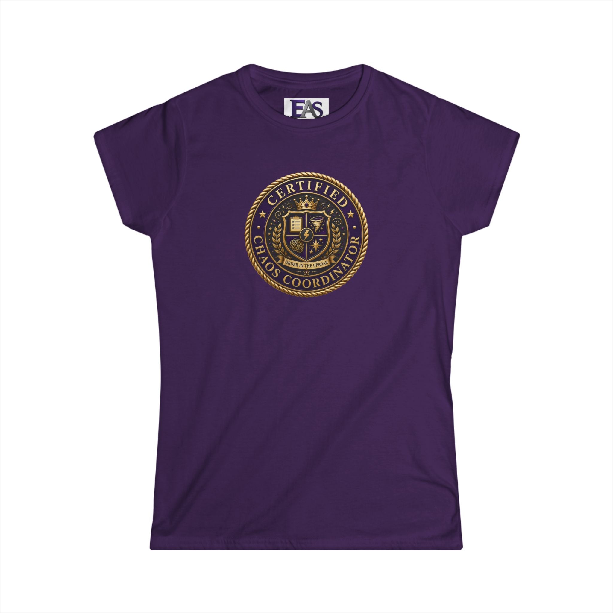 Certified Chaos Coordinator Women’s Softstyle T-Shirt